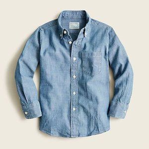 J. Crew Crewcuts Boys' chambray button-down shirt